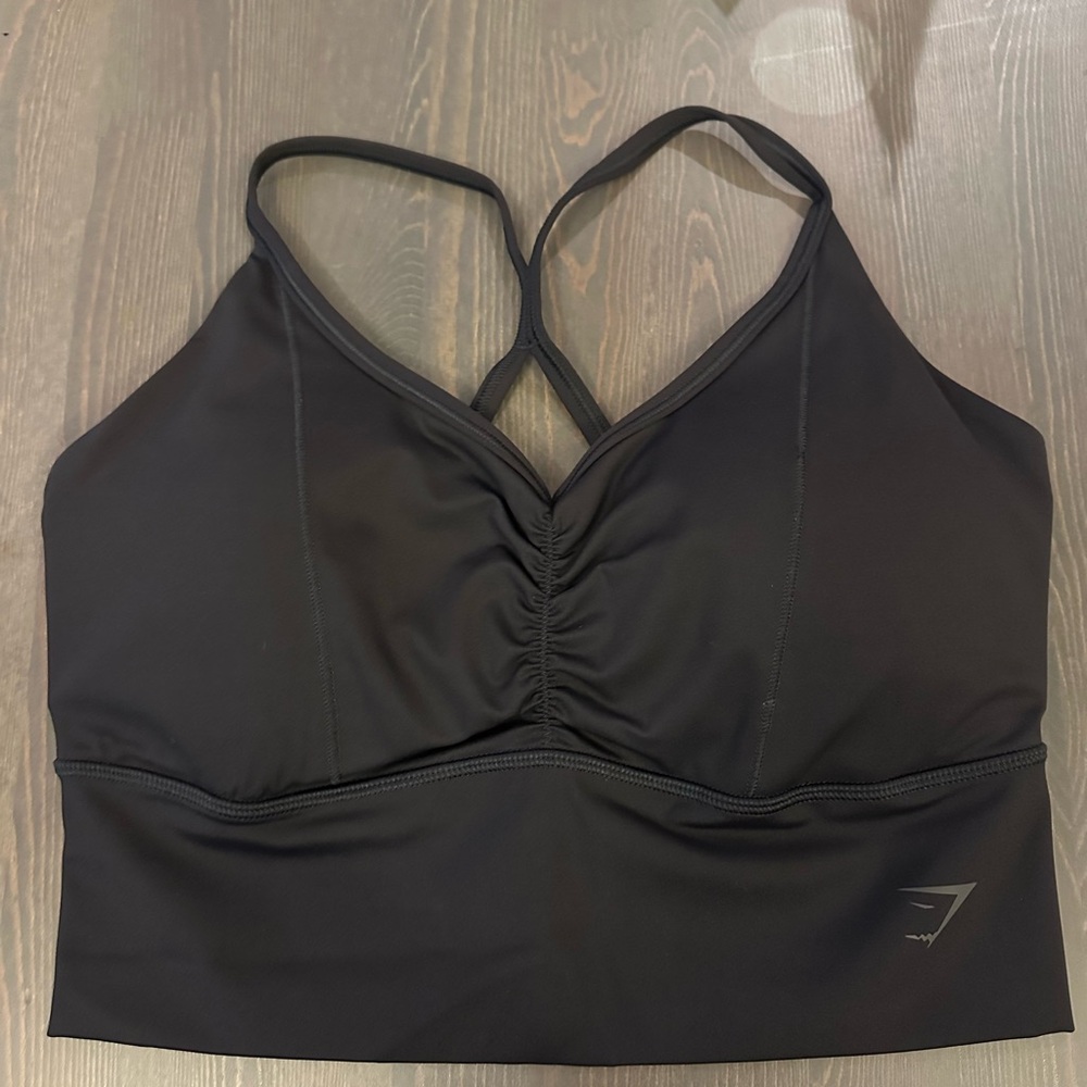 Gymshark Elevate Longline Sports Bra - Black